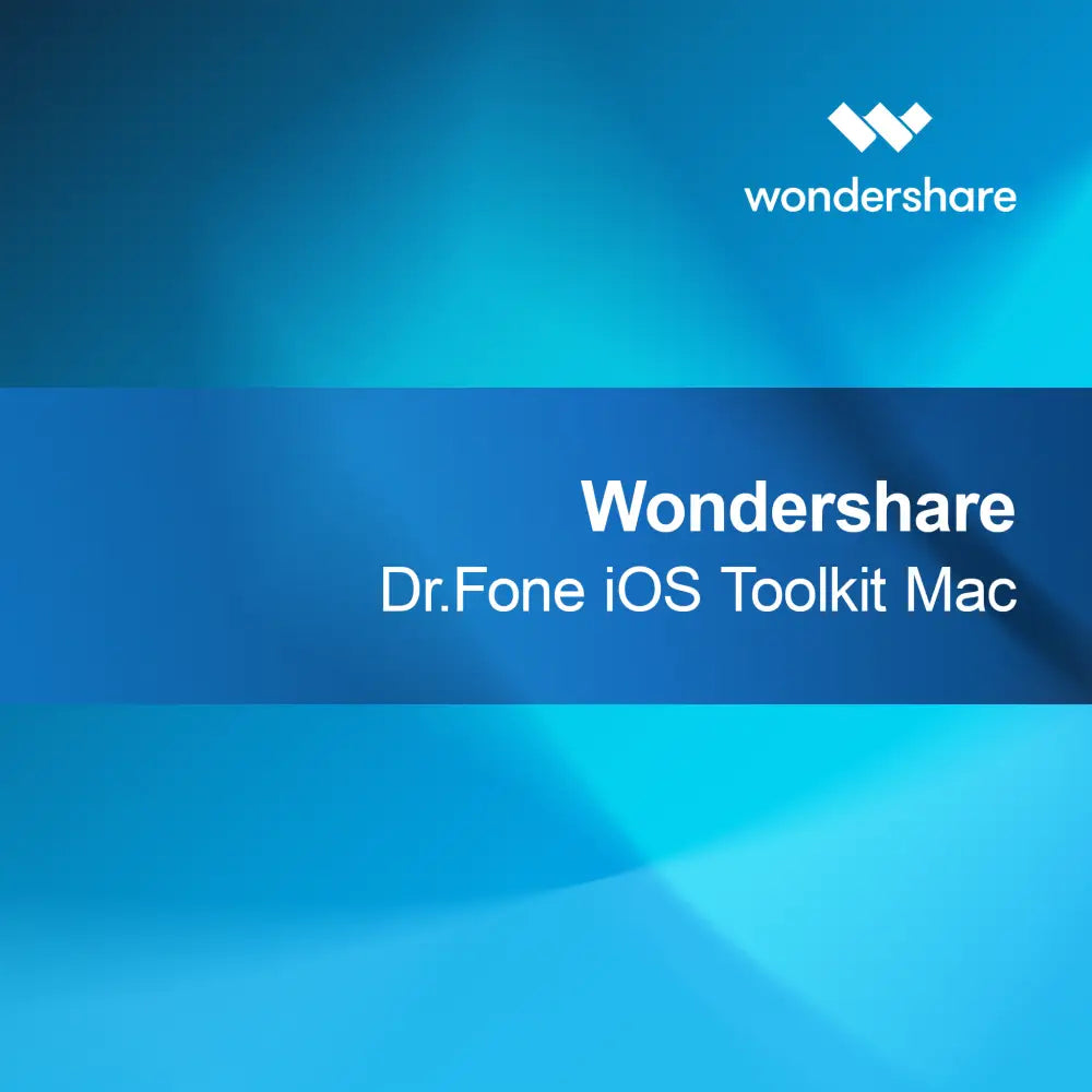 Wondershare Dr.Fone iOS Toolkit Mac - 5 Geräte - 1 Jahr